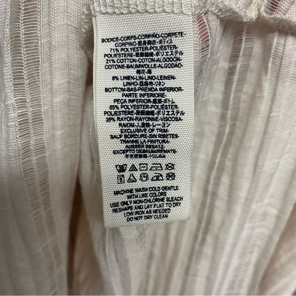 Free People embroidered tiered flowy long sleeved top - Picture 9 of 13